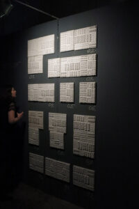 Panels Calendar / Casts of gyps