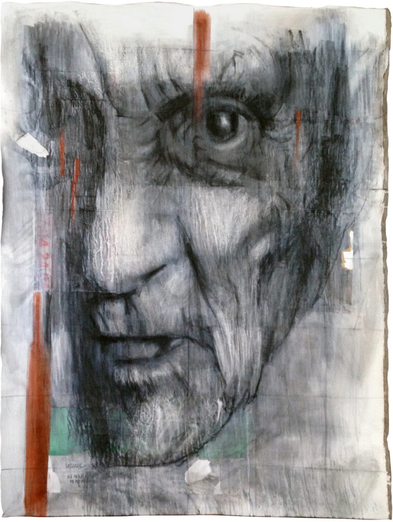 Portrait of an old Polish woman / People. Great portrait. Approximation. © Katya-Anna Taguti
