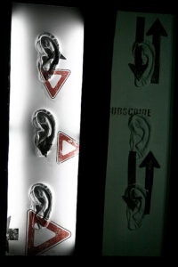 Three triangles / Signs & Directions. © Katya-Anna Taguti
