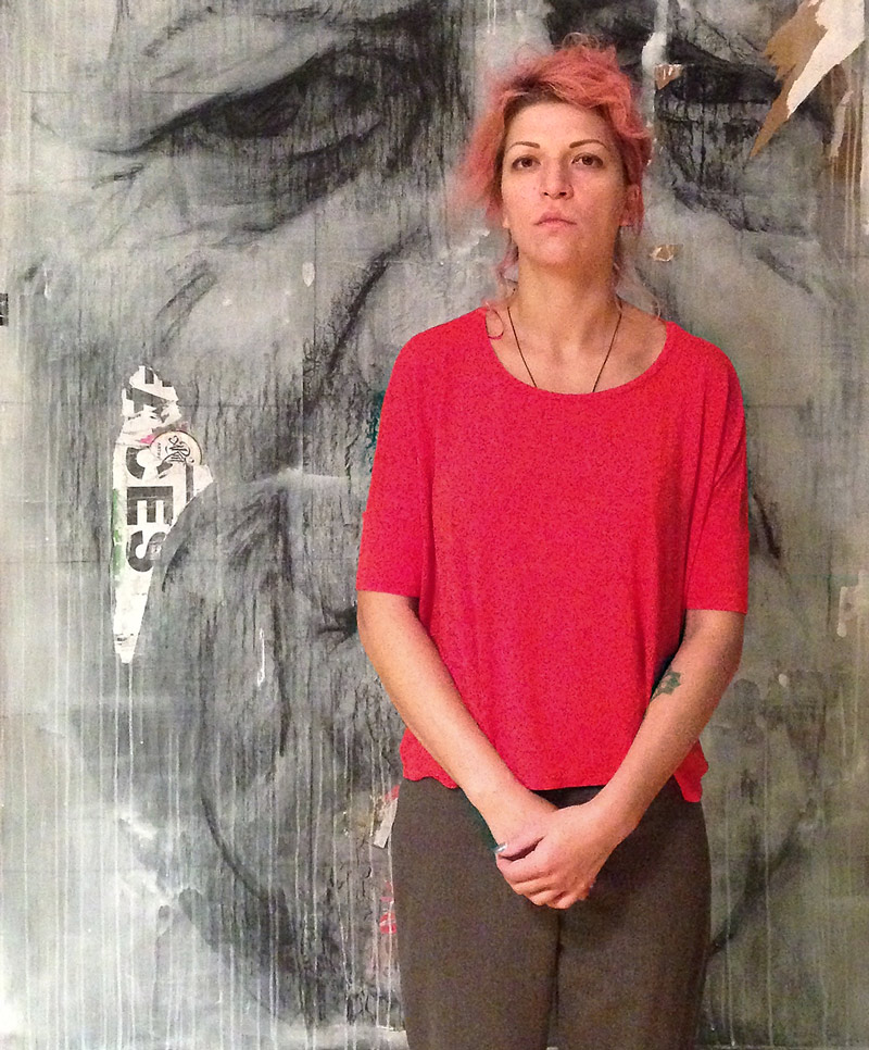 Anna and the portrait of Oscar Kokoschka